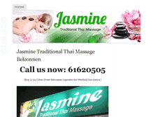 Tablet Screenshot of jasminetraditionalthaimassage.com
